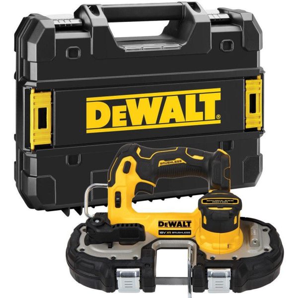 DeWalt DCS377NT 18v XR Brushless Compact Bandsaw in TSTAK Carry Case (Body Only) 