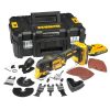 DeWalt DCS355D2 18v XR Brushless Oscillating Tool inc 2x 2.0ah Battery, Charger & TSTAK Kitbox + 35 Accessories - Image 2