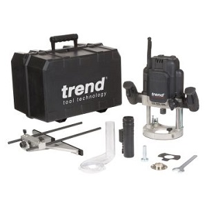 Trend T12ELK 2300W 1/2″ Variable Speed Plunge Router 115V – Power Tools ...